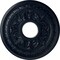 Ekena Millwork Baltimore Ceiling Medallion (Canopies up to 5 1/2"), 15 3/8"OD x 4 1/4"ID x 1 1/2"P, Midnight Dream CM15BAMDF - alternate 1